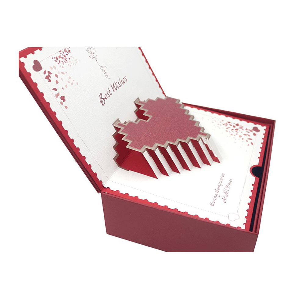 Valentine's Day Red Jewelry Gift Box-3