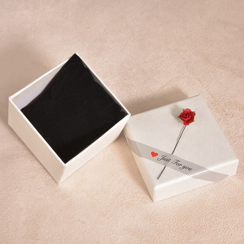 Valentine's Day rose decal cover jewelry box for Wife Girlfriend-2