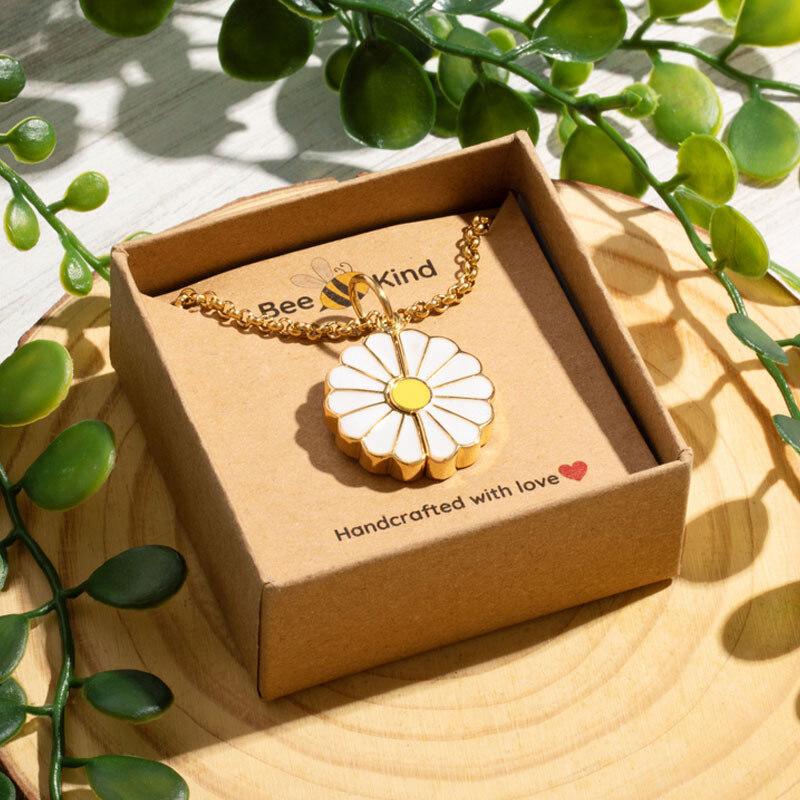 ■ENGBROX■ sunshine daisy necklace EBNL24036 You Are My Sunshine